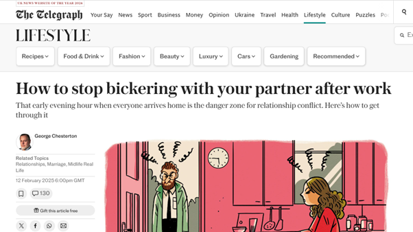 Paul Glynn Features on Telegraph