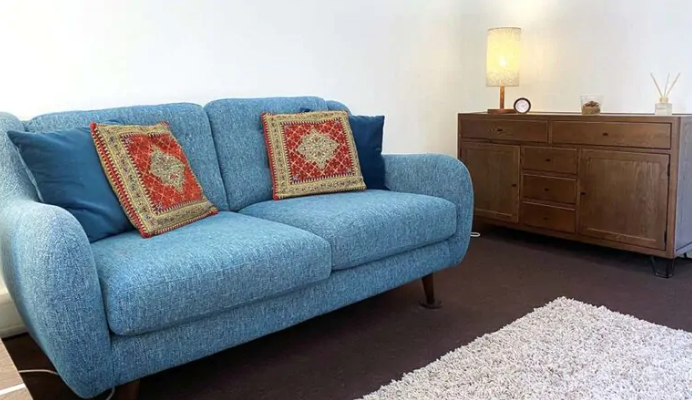 therapy room sofa